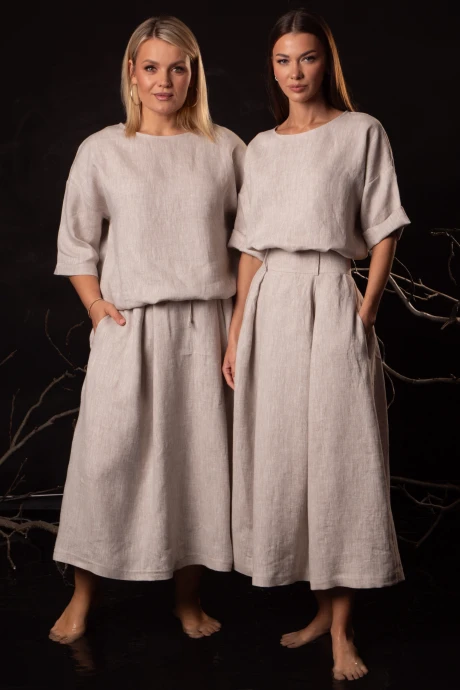 Юбка Kivviwear 4318.02 Бежевый #1