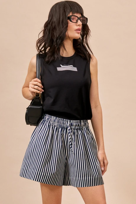 Шорты RIVOLI 5246.2 черный, белый #1