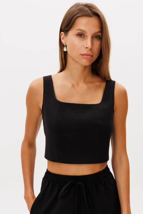 Топ The name 2392 черный #1