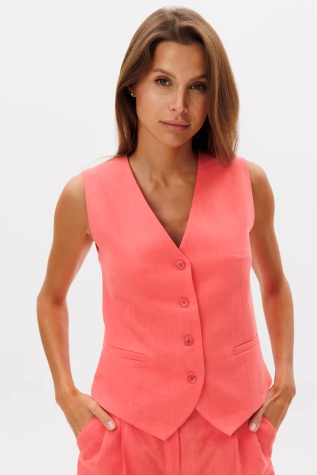 Жилетка The name 2395 коралл #1