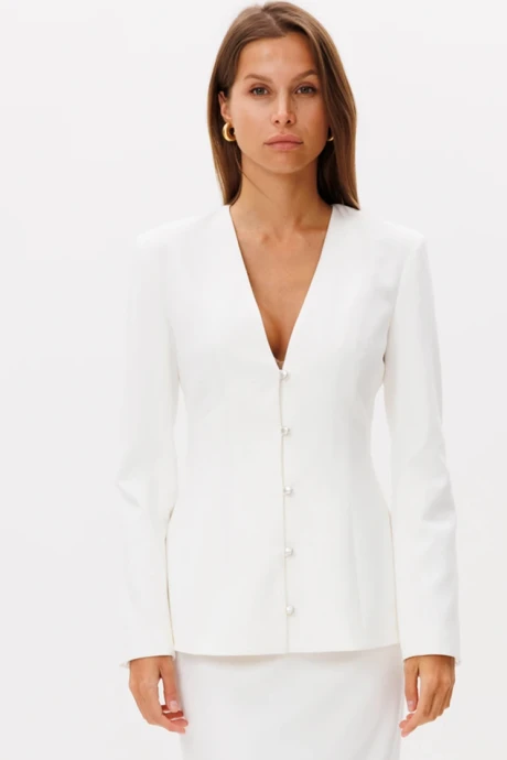 Жакет (пиджак) The name 2382 молочный #1