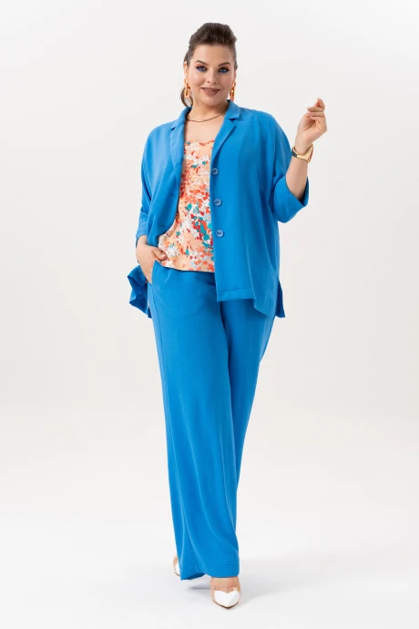 Брючный костюм ANDINA 3001-3 индиго #1