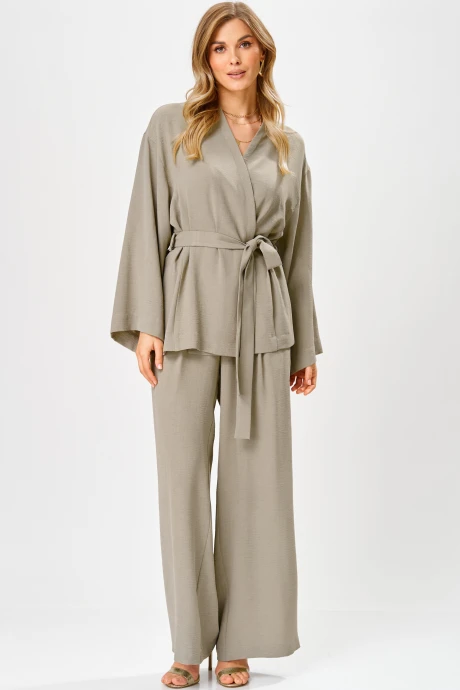 Брючный костюм LAIKONY 733 серый #1