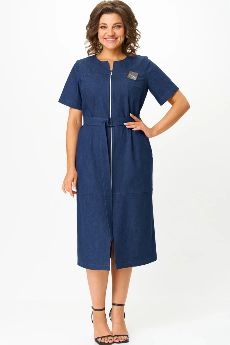 Платье Anastasia Mak 1264 синий #1