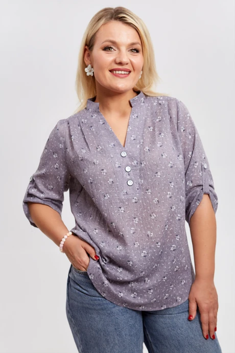 Блузка Таир-Гранд 62419 баклажан #1
