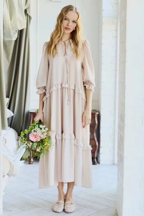 Платье Lokka 1658 бежевый #1