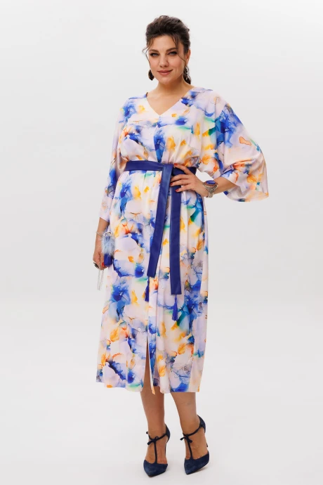 Платье Anelli 1622 акварель #1