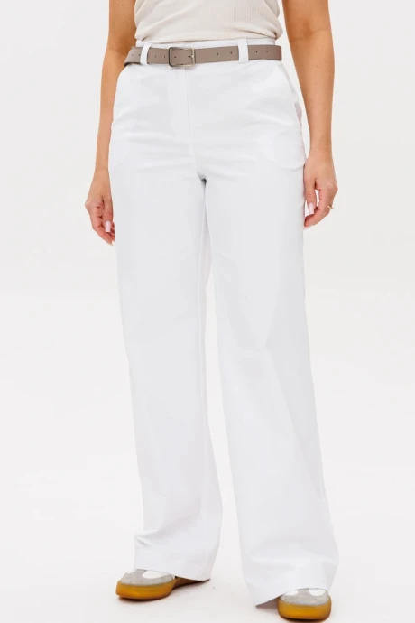 Брюки MisLana 1196бр белоснежный #1