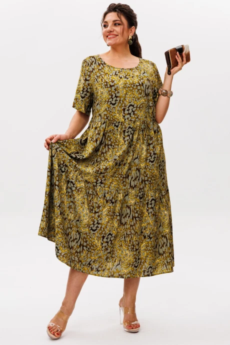 Платье Anelli 1408 речной самоцвет #1