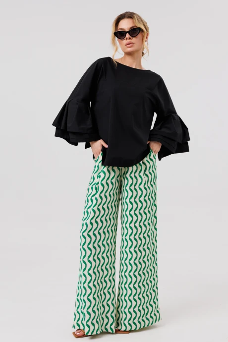 Брюки AmberaStyle 1032-4 зеленый #1