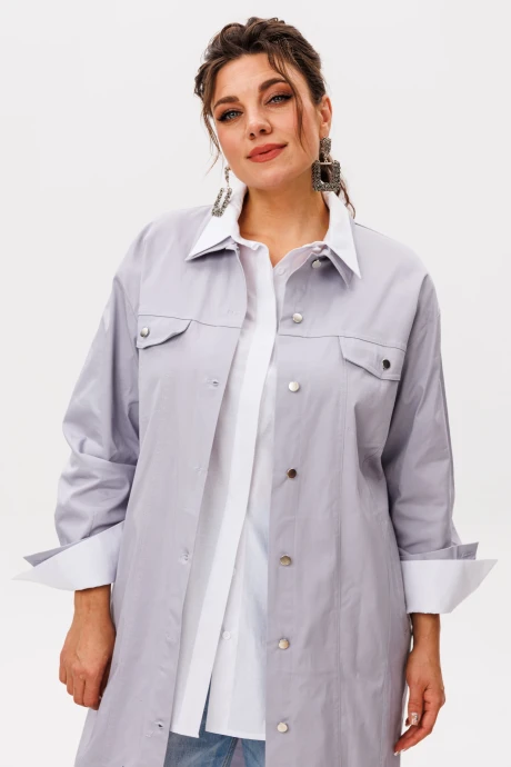 Жакет Anelli 1572 туманная сталь #1