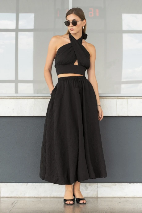 Юбочный костюм SILVERSPISE 8557 черный двойка #1