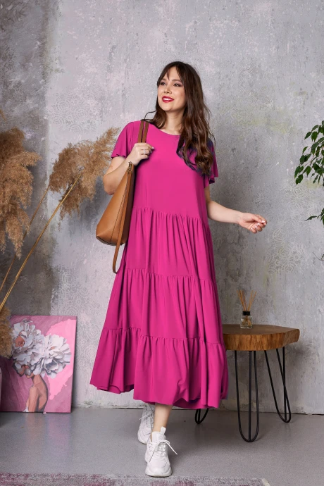 Платье Anastasia 1218 малина #1