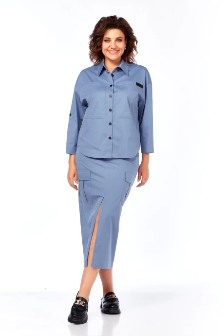 Юбочный костюм Rishelie 984 джинс #1