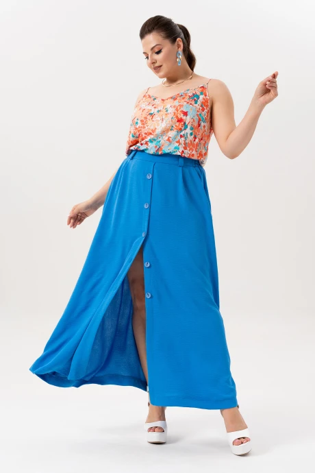 Юбка ANDINA 304-3 индиго #1