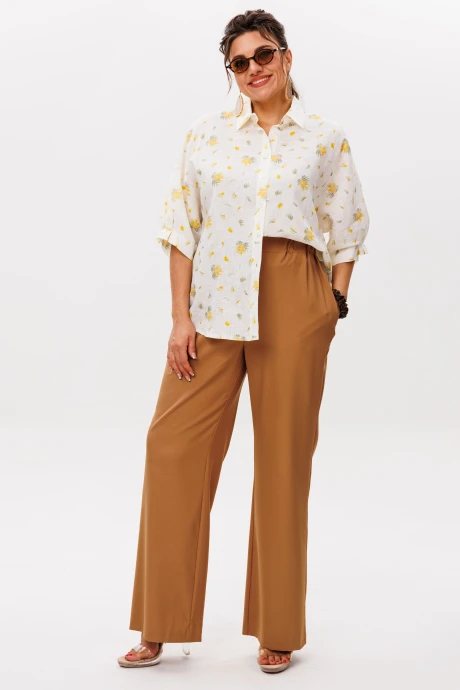 Брюки Anelli 1581 цвет оленьей кожи #1