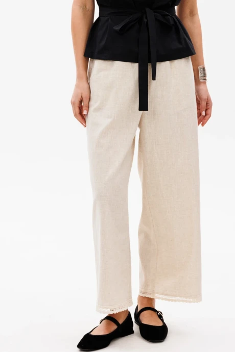 Брюки *Распродажа EOLA 2835 бежевый #1