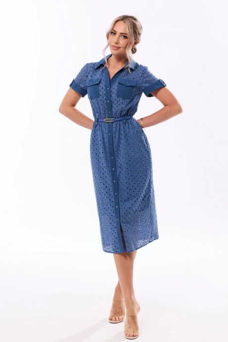 Платье Golden Valley 44250 темно-голубой #1
