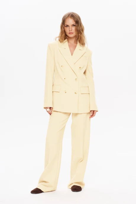 Жакет (пиджак) PiRS 5853 сливочный #1