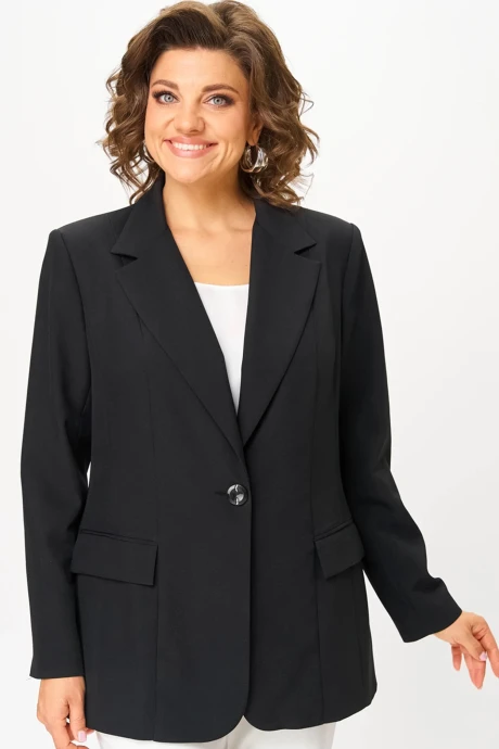 Жакет (пиджак) Anastasia Mak 1248 черный #1