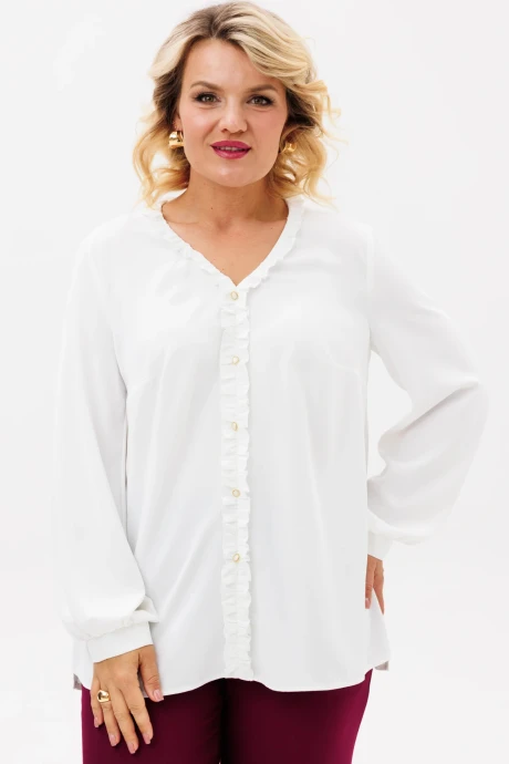 Блузка BRELA 2326.1 молоко #1