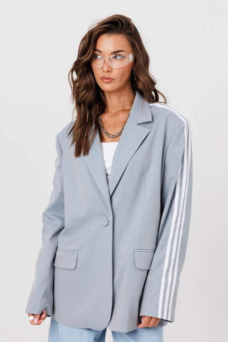 Жакет (пиджак) Buter 3116 серо-голубой #1
