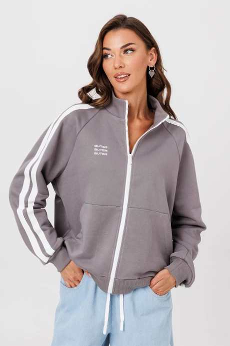 Джемпер (кофта) Buter 3137 серый #1
