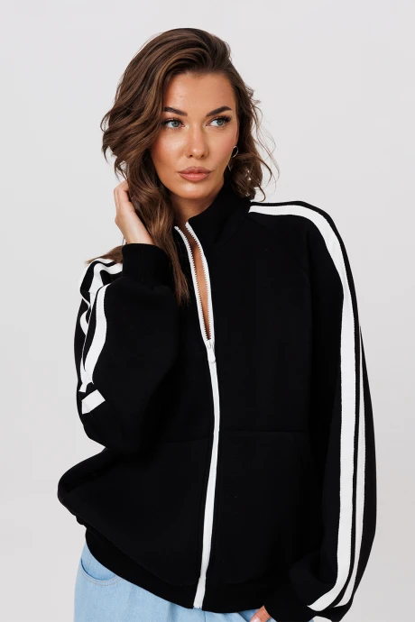 Джемпер (кофта) Buter 3137 черный #1