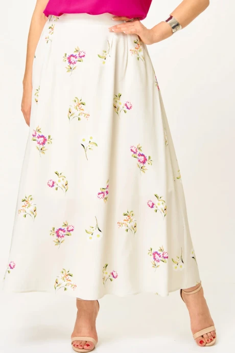 Юбка ANDINA CITY 1016-25 песочно-серый #1