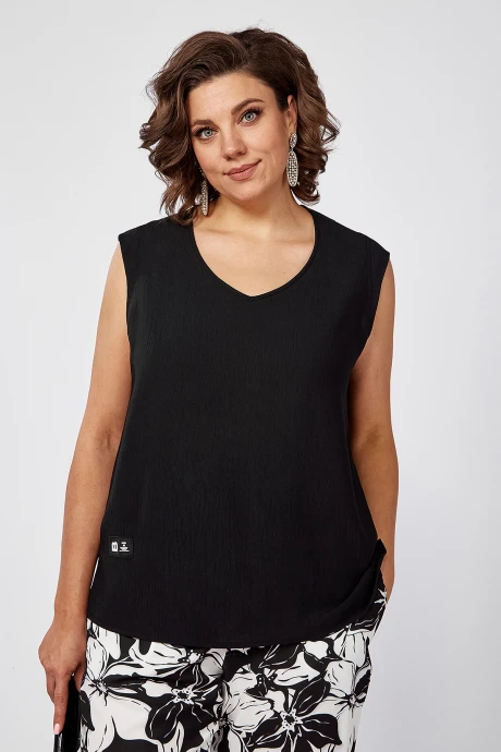 Блузка Algranda 3971-7 чёрный #1