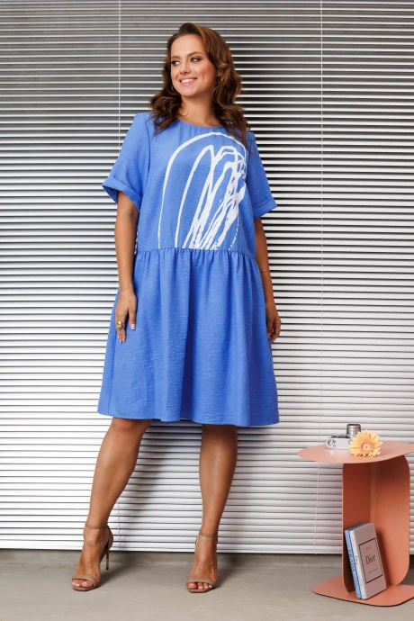 Платье INVITE 4071/1 голубой #1
