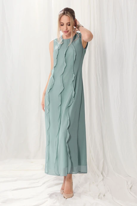 Платье Golden Valley 44142 бирюзовый #1