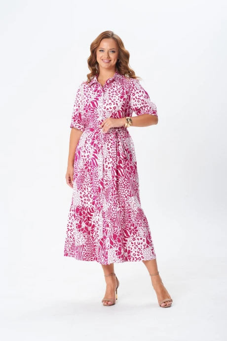 Платье GIZART 5126 фуксия #1