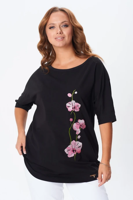 Блузка Condra 16276 черный #1