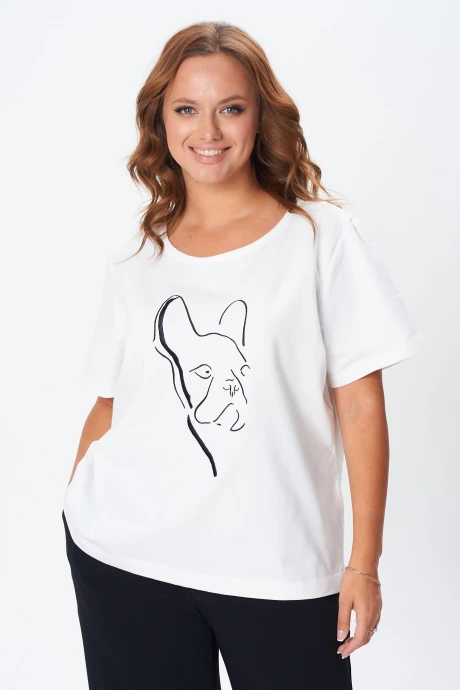 Футболка Condra 16292 молочный #1