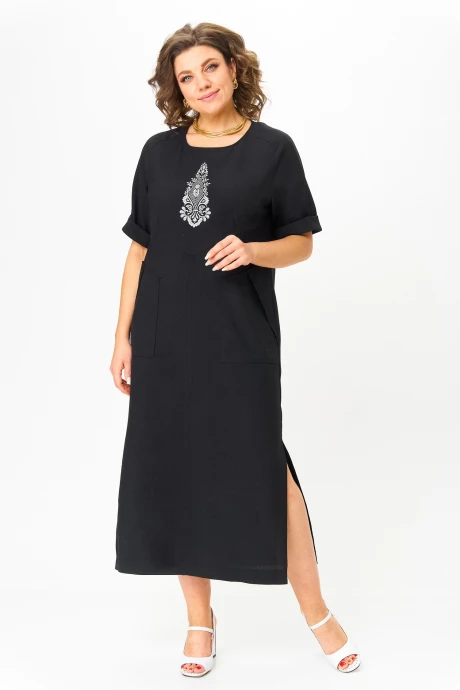 Платье *Распродажа Ладис Лайн 1565 черный #1