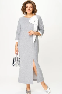 Платье Michel Chic 2183 светло-серый меланж