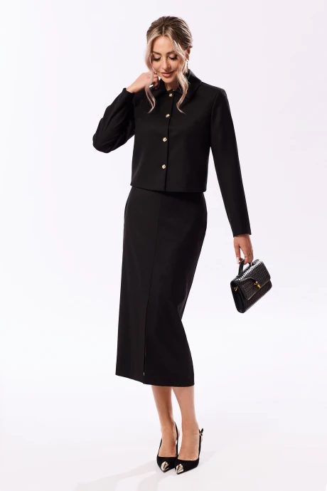 Юбочный костюм Golden Valley 6690 черный двойка #1