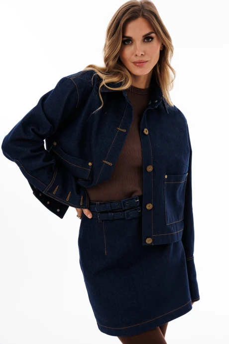 Рубашка EOLA 2920 темно-синий #1