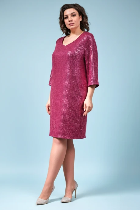 Платье Avanti 1682 винный #1