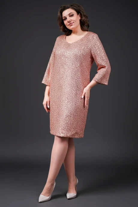 Платье Avanti 1682-1 персиковый #1