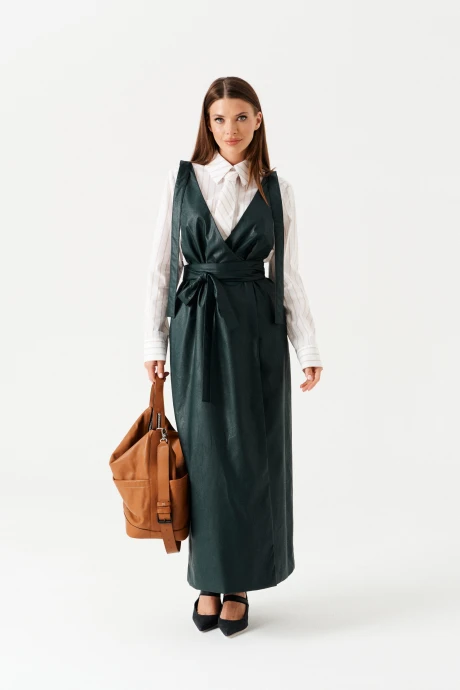 Сарафан ELLETTO LIFE 1106 зеленый #1