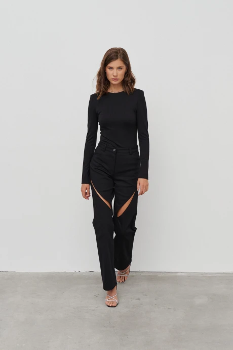 Джемпер (кофта) KaVaRi 7006 черный #1