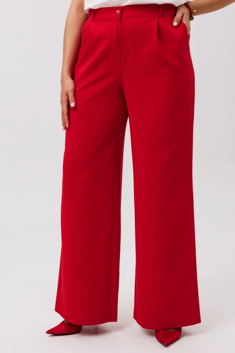 Брюки Anelli 1702 гибискус #1