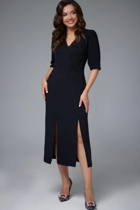 Платье LeNata 16456 чёрный #1