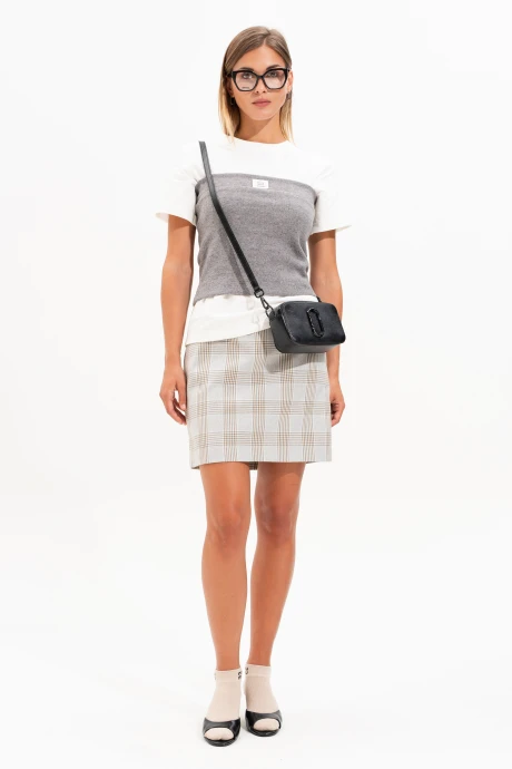 Топ SILVERSPISE 7522 светло-серый #1