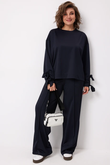 Брючный костюм BegiModa 3098 индиго #1