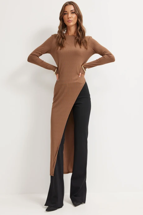 Джемпер (кофта) Люше 4171 коричневый #1