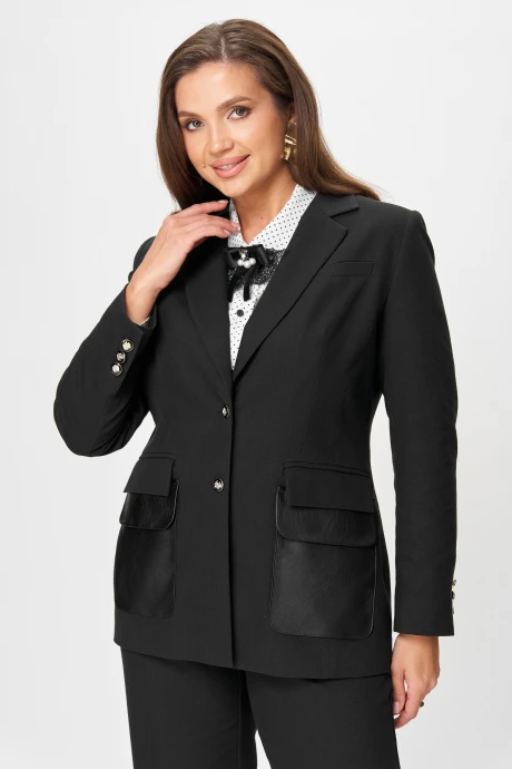 Жакет (пиджак) ANDINA CITY 4013-25 чёрный #1