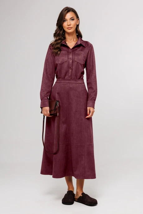 Рубашка Buter 3161 бордовый #1